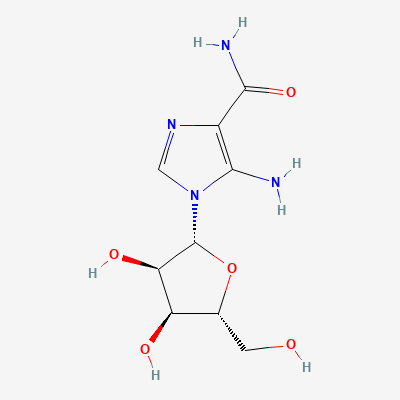 Chemical structure of Aicar