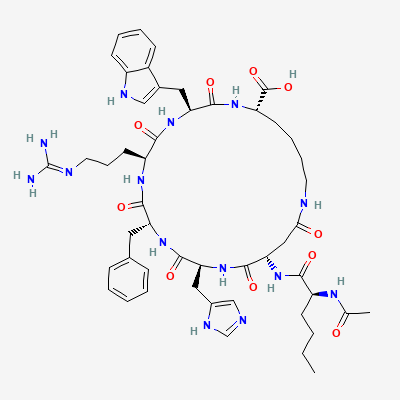 Chemical structure of Bremelanotide