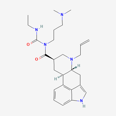 Chemical structure of Cabergoline