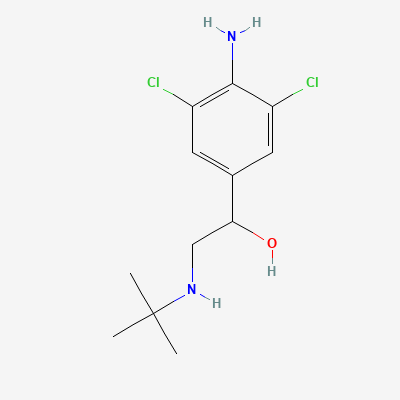 Chemical structure of Clenbuterol