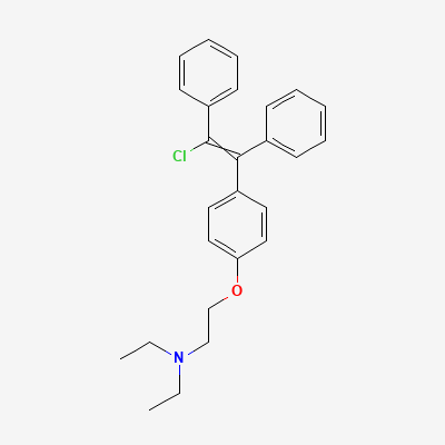Chemical structure of Clomiphene Citrate