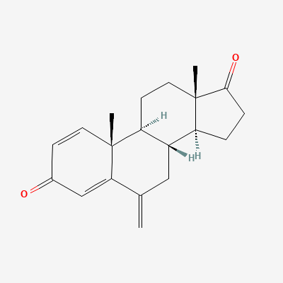 Chemical structure of Exemestane