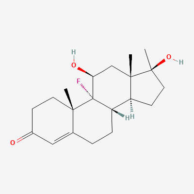 Chemical structure of Fluoxymesterone