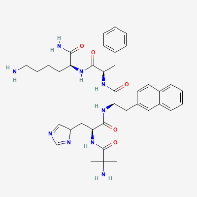 Chemical structure of Ipamorelin