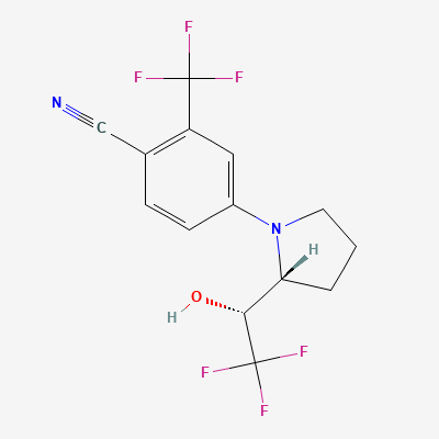 Chemical structure of Ligandrol