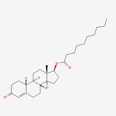 Chemical structure of Nandrolone Decanoate