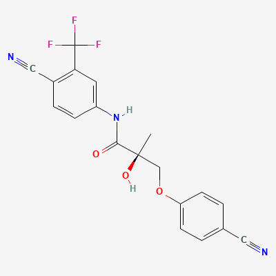 Chemical structure of Ostarine
