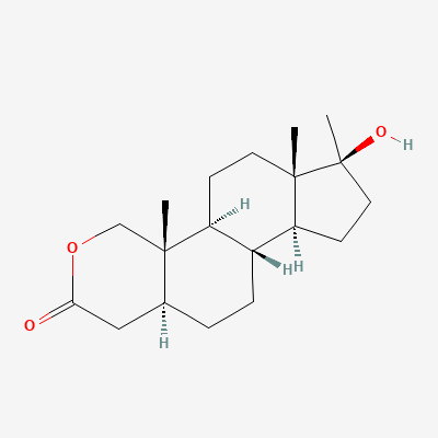 Chemical structure of Oxandrolone