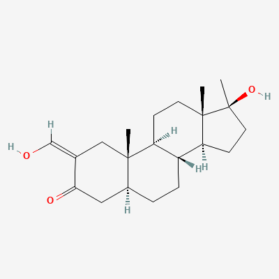 Chemical structure of Oxymetholone