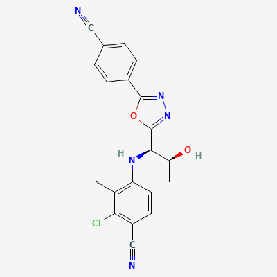 Chemical structure of Testolone