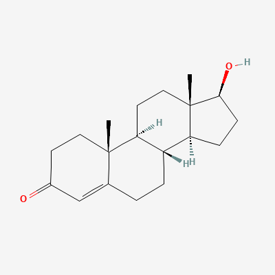 Chemical structure of Testosterone Cypionate