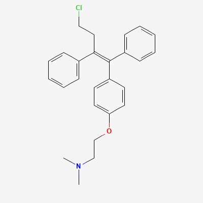 Chemical structure of Toremifene