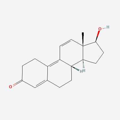 Chemical structure of Trenbolone Acetate