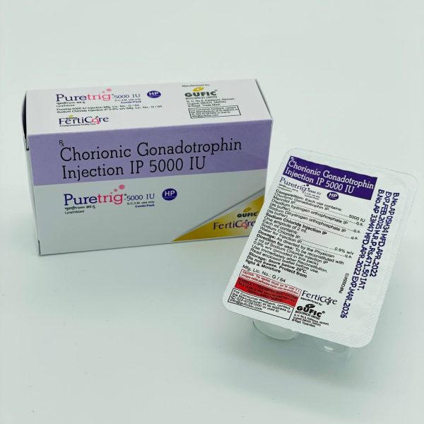 Chorionic Gonadotrophin Injection IP 5000 IU Puretrig