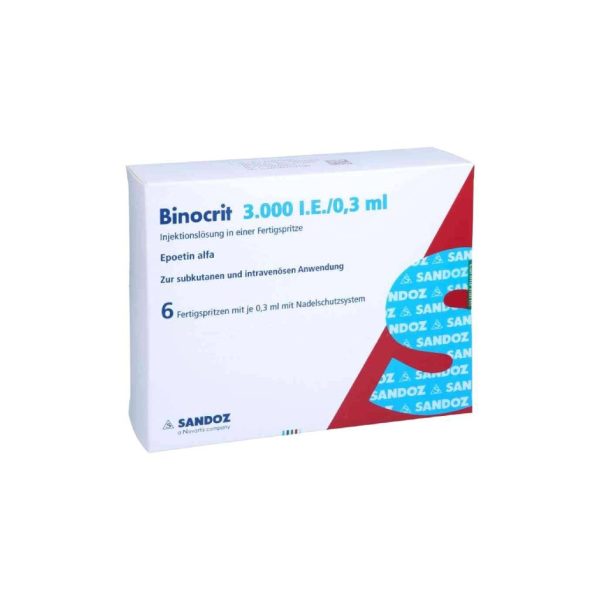 Epo Binocrit 3000 IU Sandoz