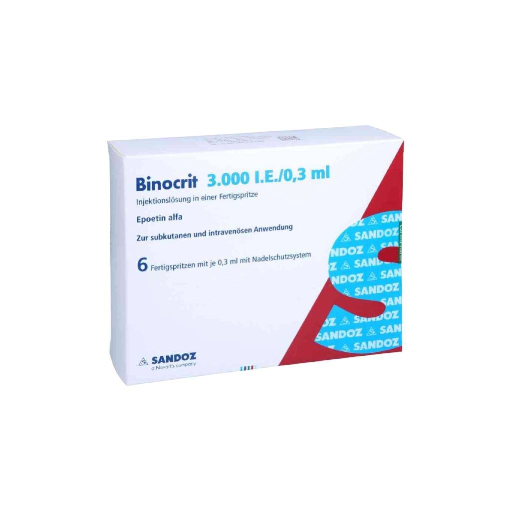 Epo Binocrit 3000 IU Sandoz