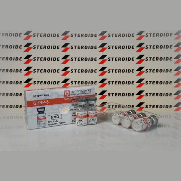 GHRP 6 5 mg Peptide Sciences (injectie)