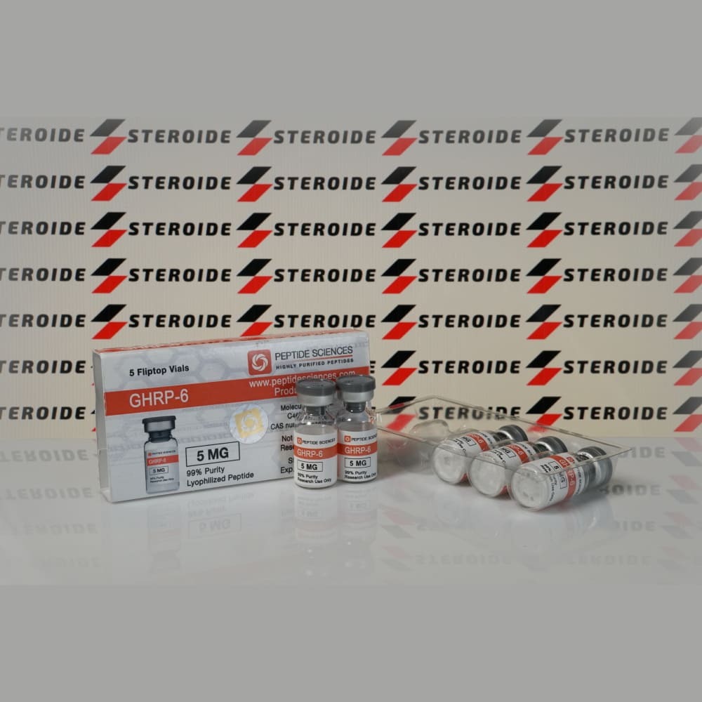 GHRP 6 5 mg Peptide Sciences (injectie)