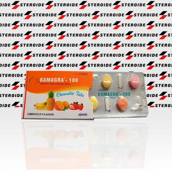 Kamagra Chewable 100 mg Ajanta Pharma
