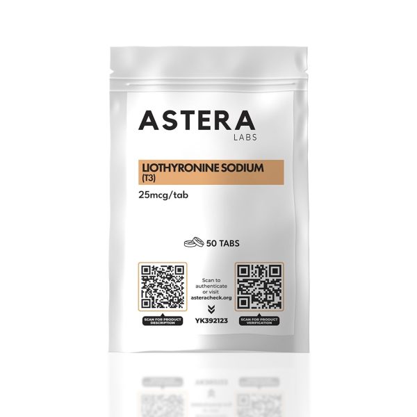 Liothyronine Sodium (T3) 0,025 mg Astera Labs