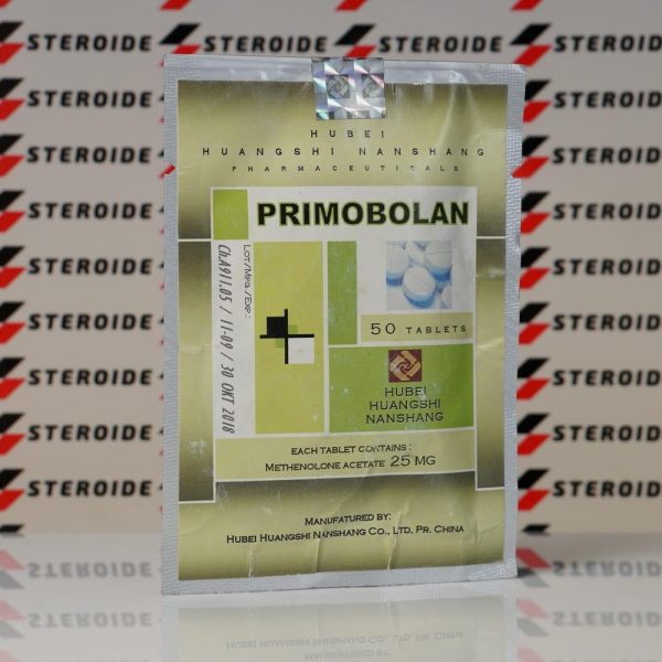Primobolan (Methenolone Acetate) 25 mg Hubei Huangshi Nanshang (tabletten)
