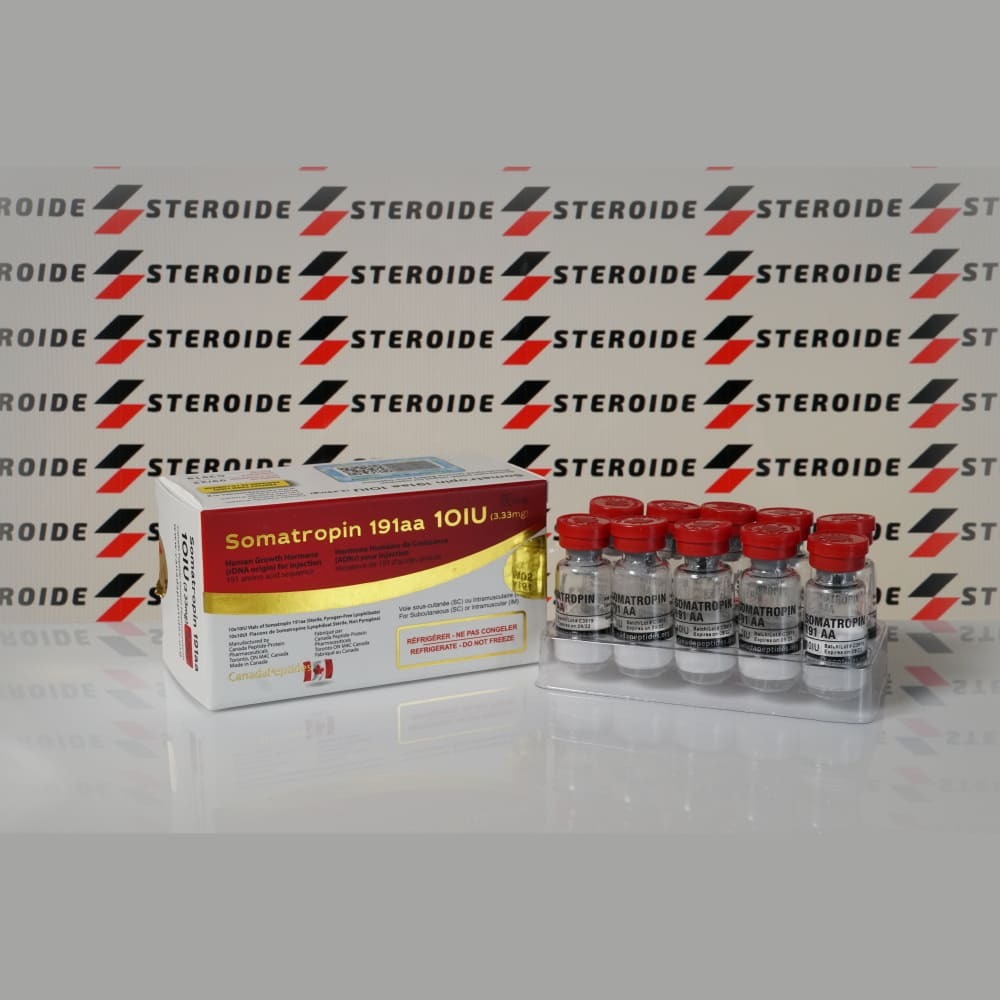 Somatropin 191aa 10 IU Canada Peptiden (injectie)