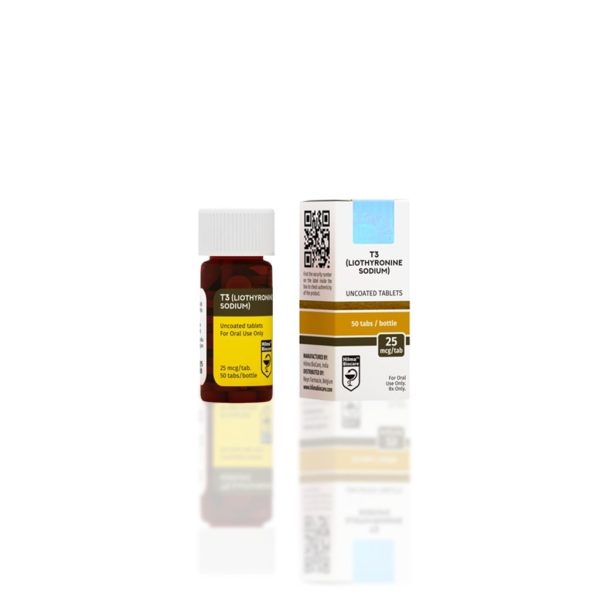 T3 (Liothyronine Sodium) 0,025 mg Hilma Biocare
