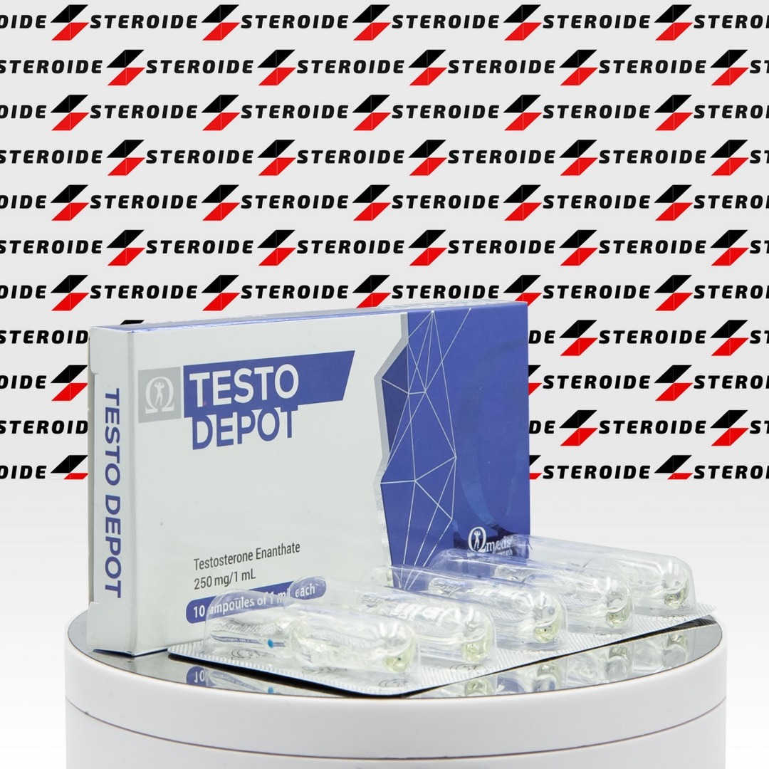 Testo Depot (Testosterone Enanthate) 250 mg Omega Meds