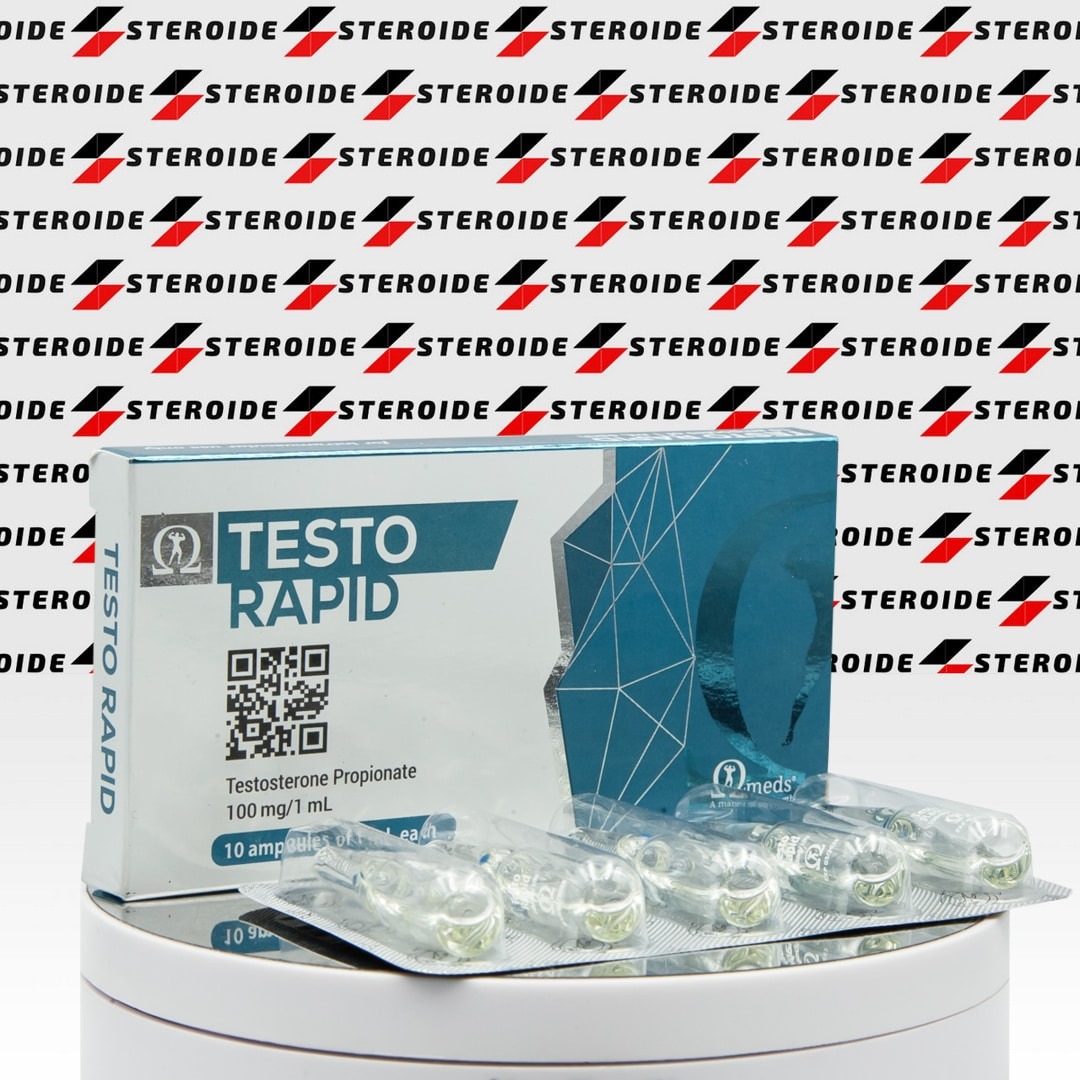 Testo Rapid (Testosterone Propionate) 100 mg Omega Meds