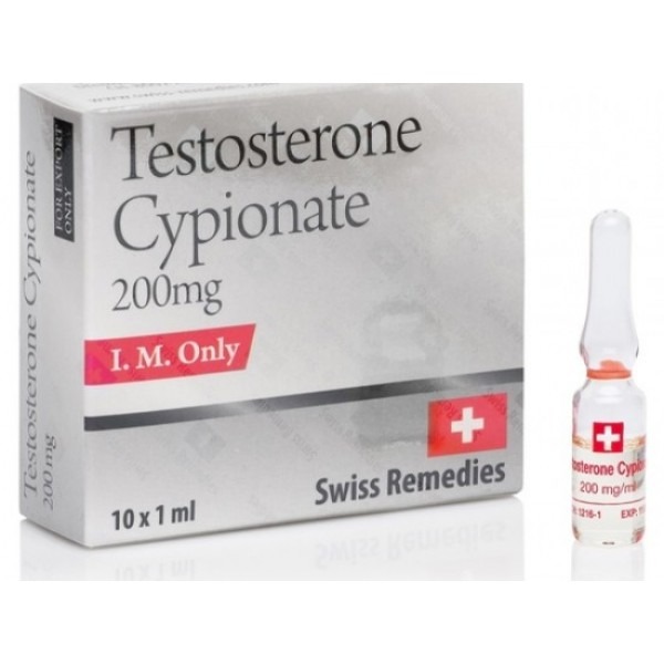 Testosterone Cypionate 200 mg Swiss Remedies