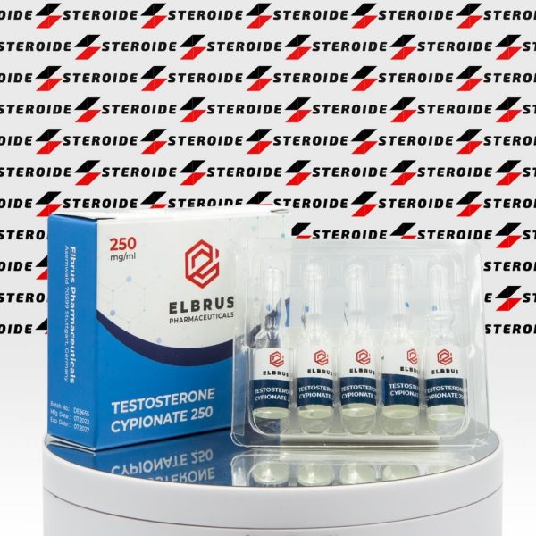 Testosterone Cypionate 250 mg Elbrus Pharmaceuticals