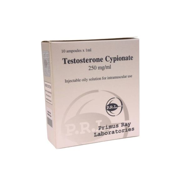 Testosterone Cypionate 250 mg Primus Ray Laboratories