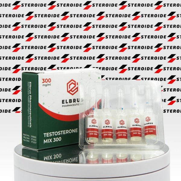 Testosterone Mix 300 mg Elbrus Pharmaceuticals