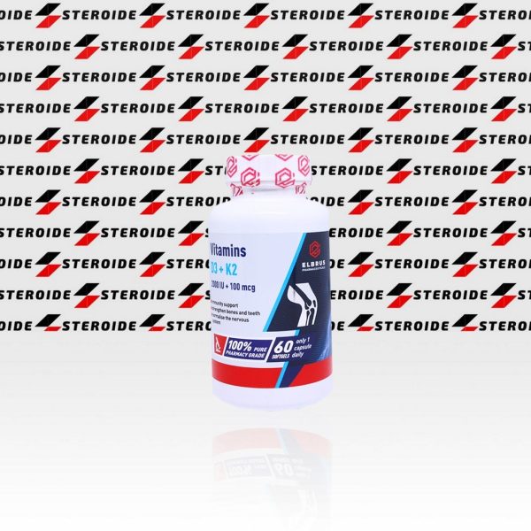 Vitamin D3 + K2 Elbrus Pharmaceuticals