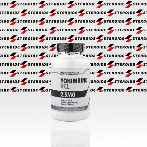 Yohimbine HCL 2,5 mg Pure Nutrition